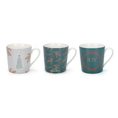 Tazas Abeto Festivo S/6