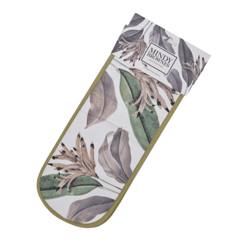 Mindy Brownes Interiors - Double Oven Gloves- Birds of Paradise- SHM032