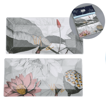 Mindy Brownes Interiors Platters- Natures Bloom- SHM014